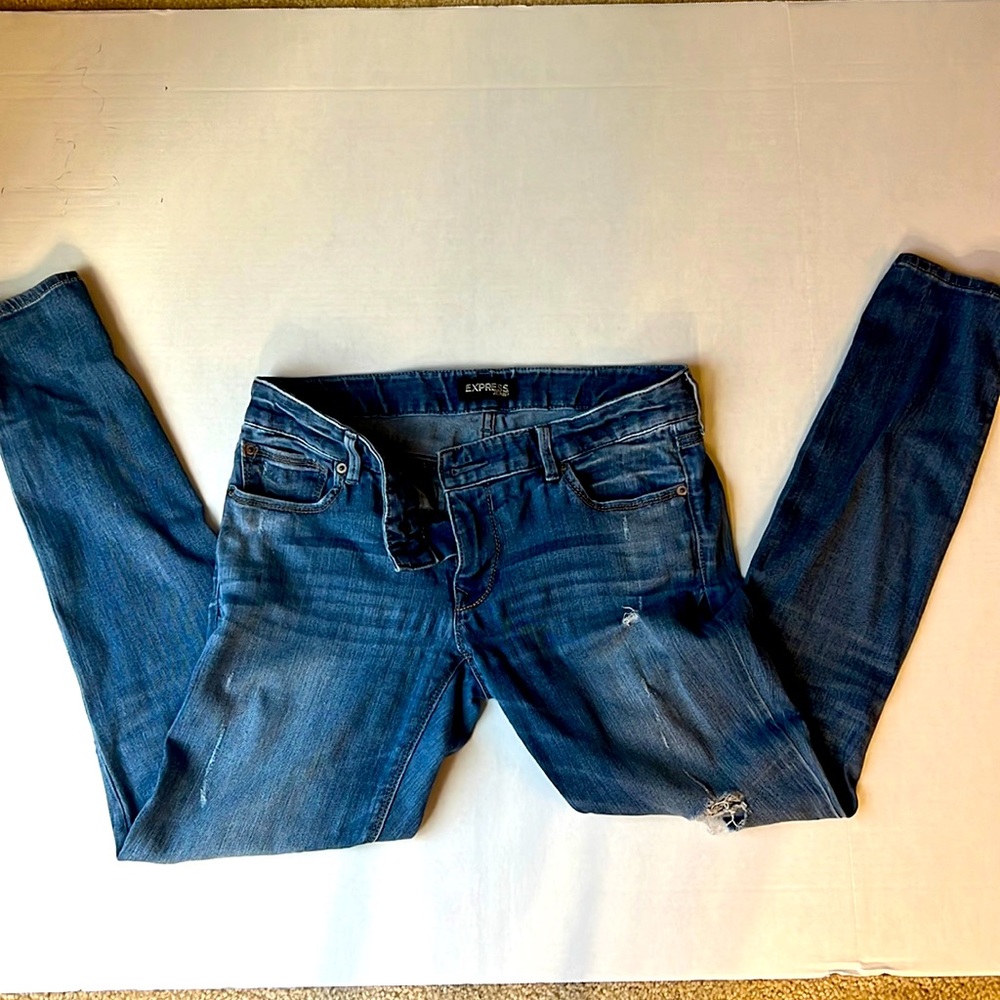 Express, blue, size 10